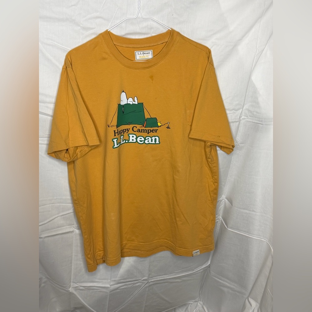 LL Bean Peanuts shirt